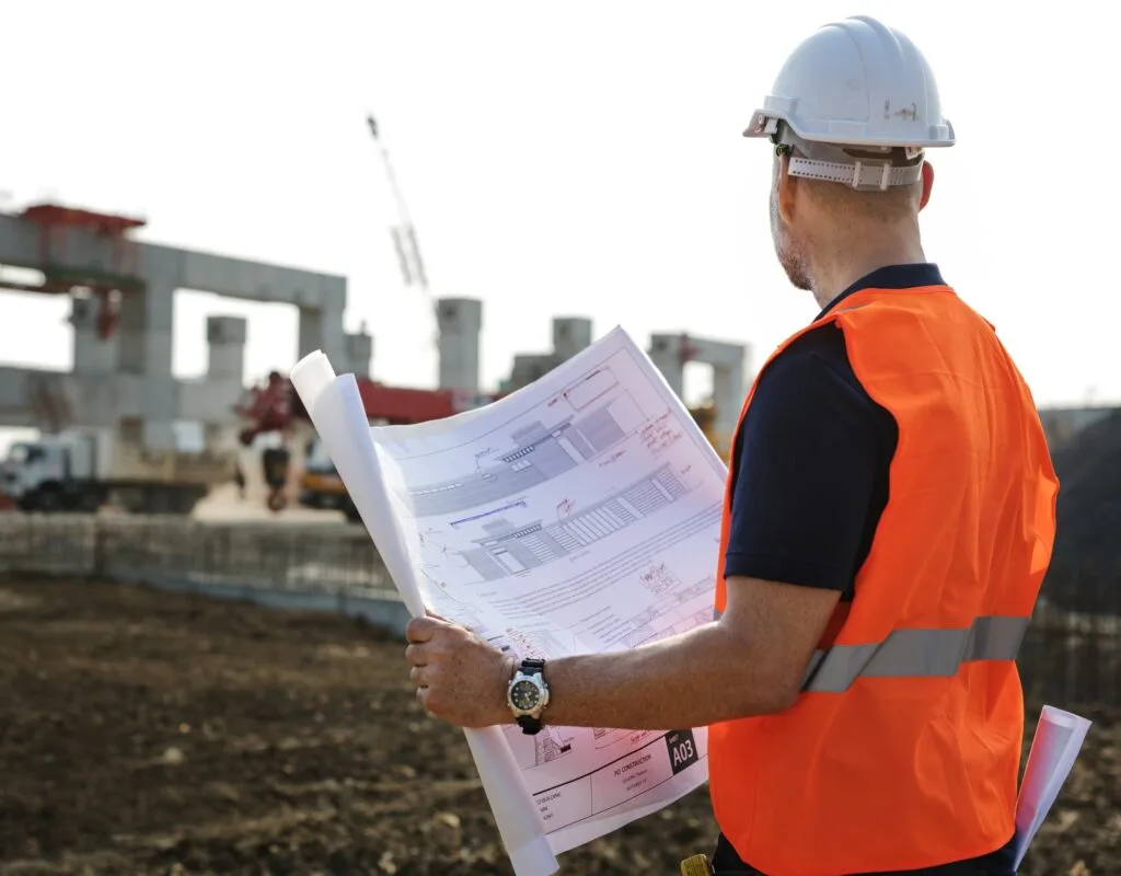 blueprint architect career structure construction concept 1